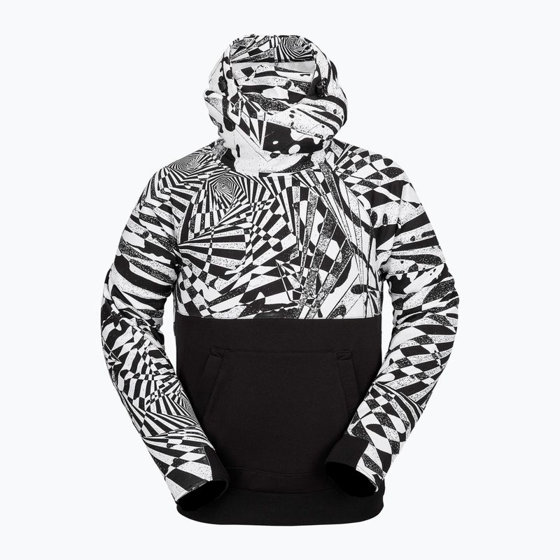 Pánská mikina Volcom Hydro Riding Hoodie black/white 5