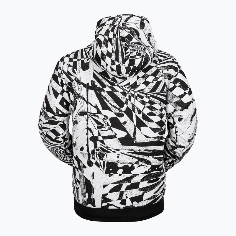 Pánská mikina Volcom Hydro Riding Hoodie black/white 6