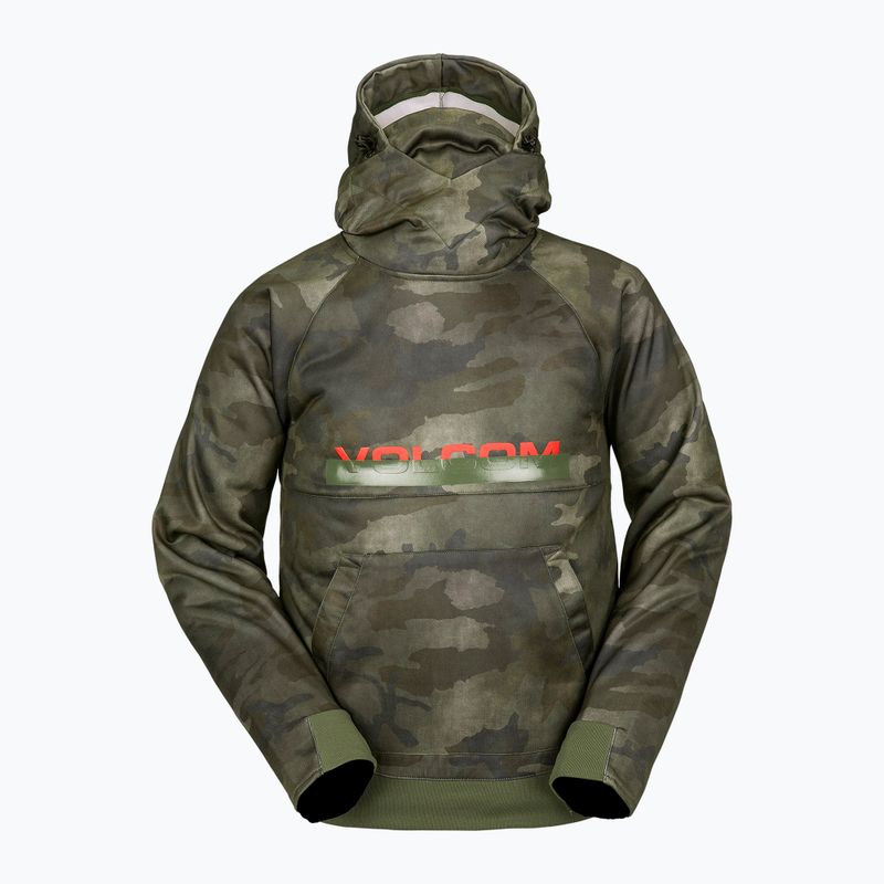 Pánská snowboardová mikina Volcom Hydro Riding Hoodie cloudwash camo