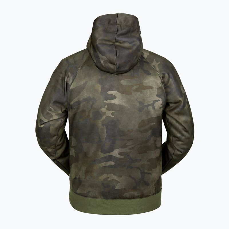 Pánská snowboardová mikina Volcom Hydro Riding Hoodie cloudwash camo 2