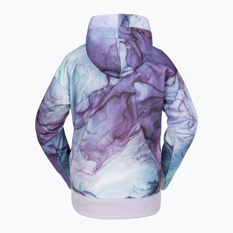 Dámská snowboardová mikina Volcom Hydro Riding Hoodie glacier ink 2