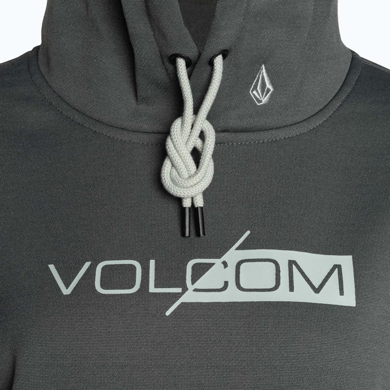 Dámská snowboardová mikina Volcom Core Hydro Hoodie eucalyptus 3