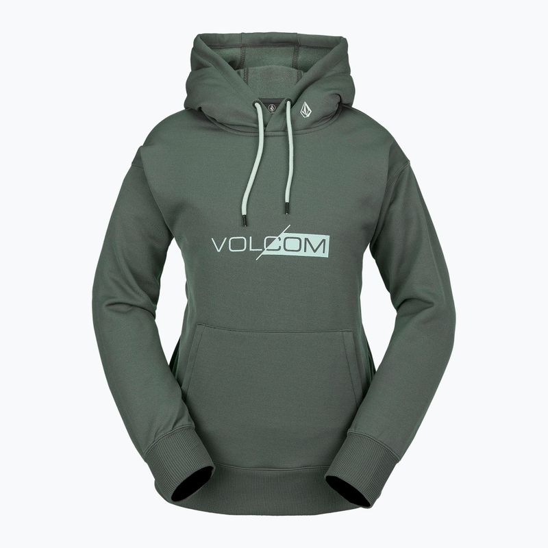 Dámská snowboardová mikina Volcom Core Hydro Hoodie eucalyptus 4