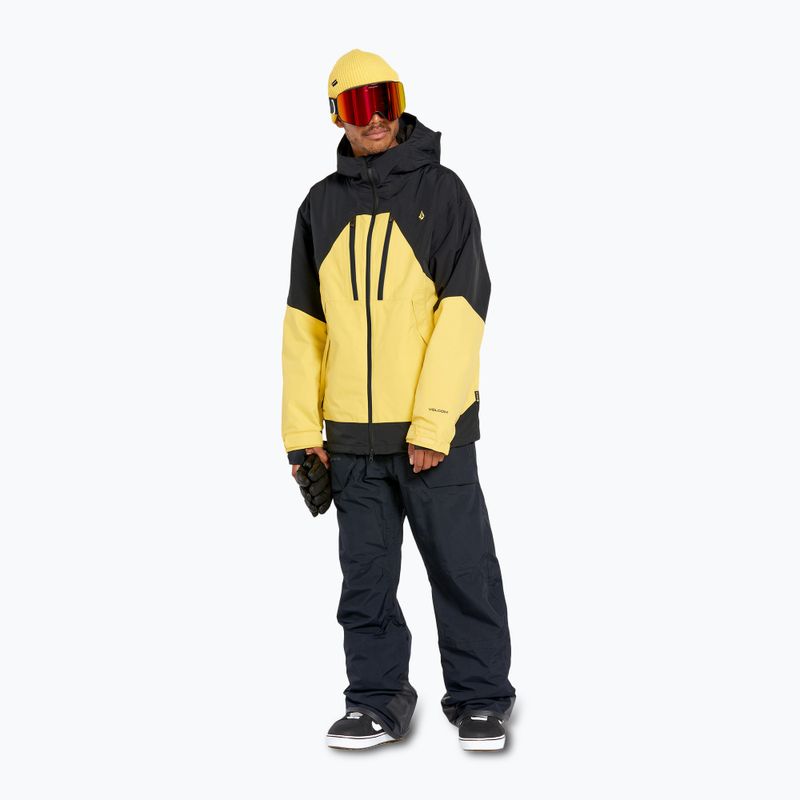 Pánská snowboardová bunda Volcom Tds 2L Gore-Tex dark yellow 2