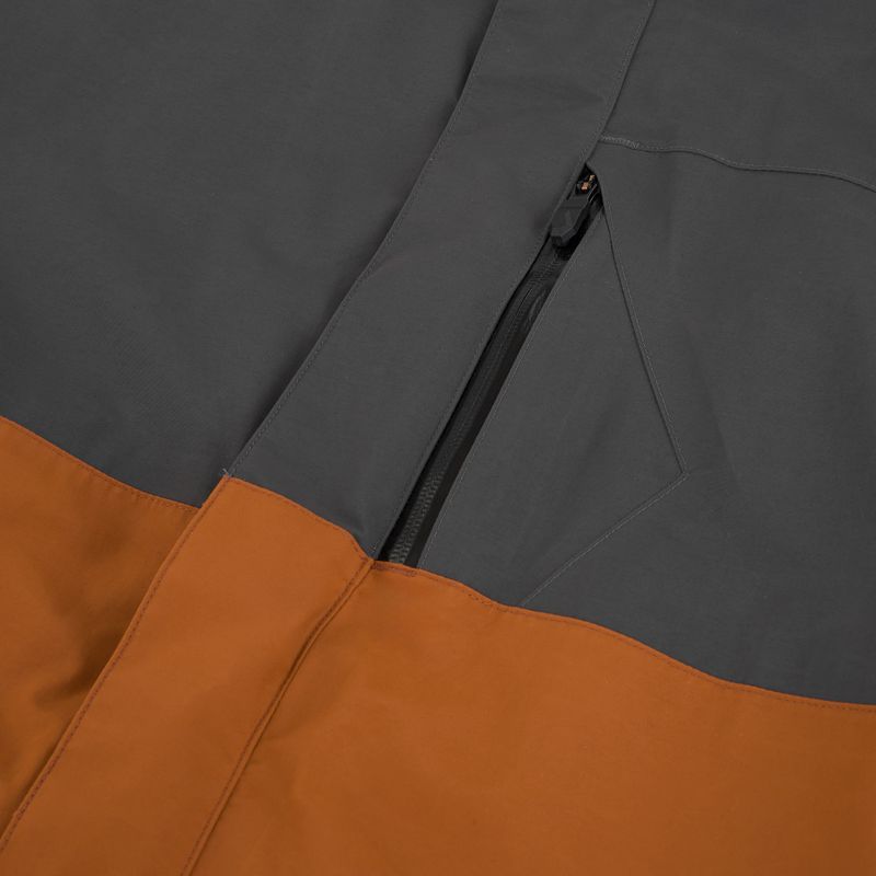 Pánská snowboardová bunda Volcom L Ins Gore-Tex caramel 5