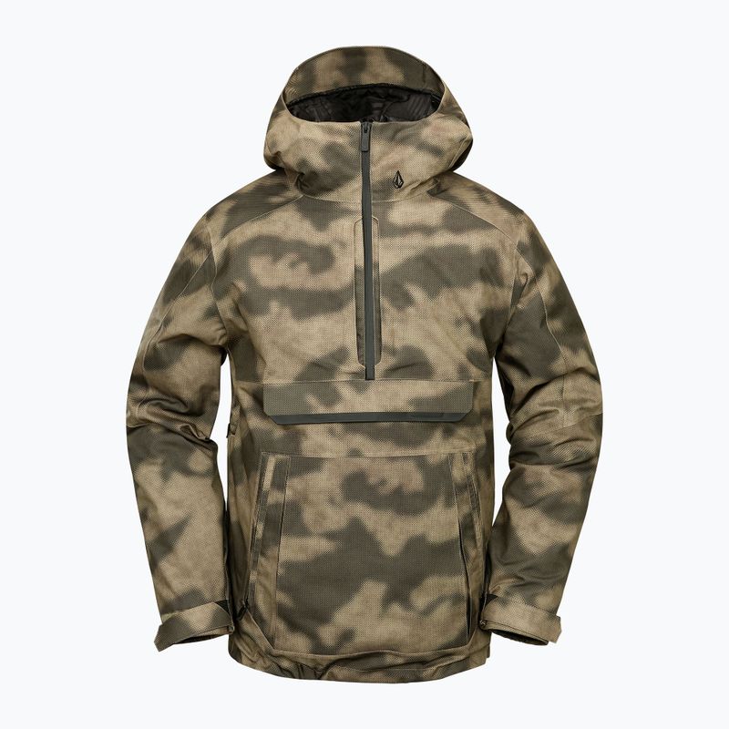 Pánská snowboardová bunda  Volcom Brighton Pullover camouflage 8