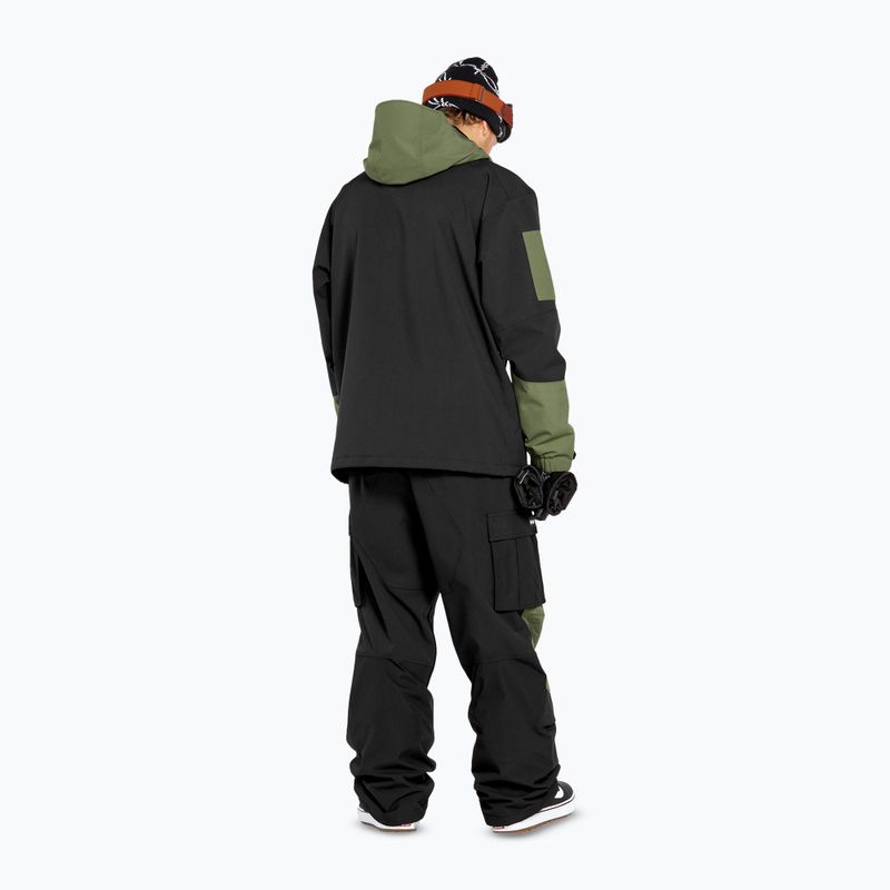 Pánské snowboardové kalhoty Volcom Nwrk Baggy black 4