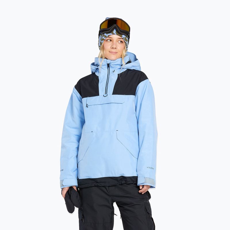 Dámská snowboardová bunda Volcom Fern Ins Gore Pullover crystal blue