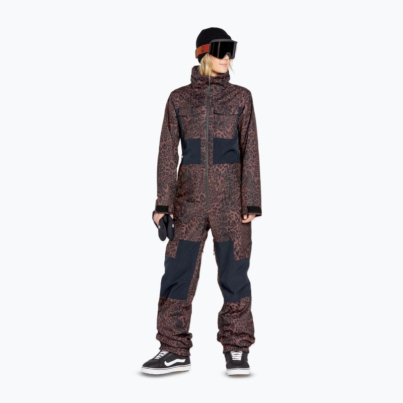 Dámská snowboardová kombinéza Volcom Shiloh Snow leopard 3