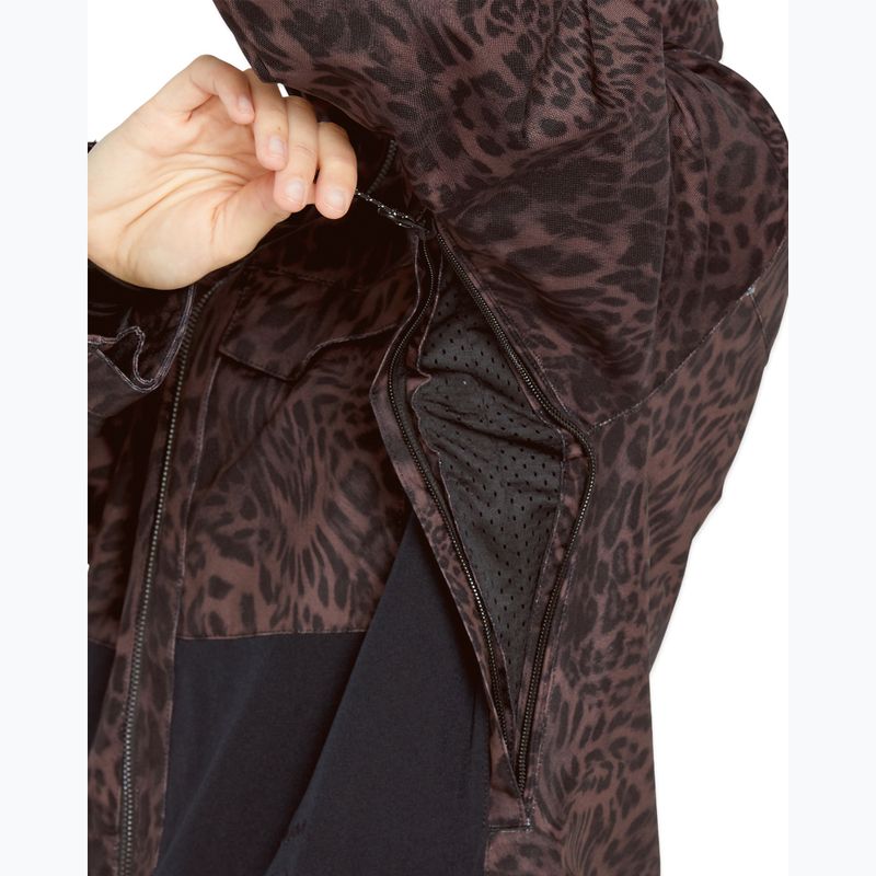 Dámská snowboardová kombinéza Volcom Shiloh Snow leopard 7