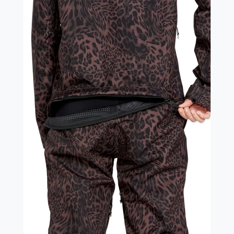 Dámská snowboardová kombinéza Volcom Shiloh Snow leopard 9