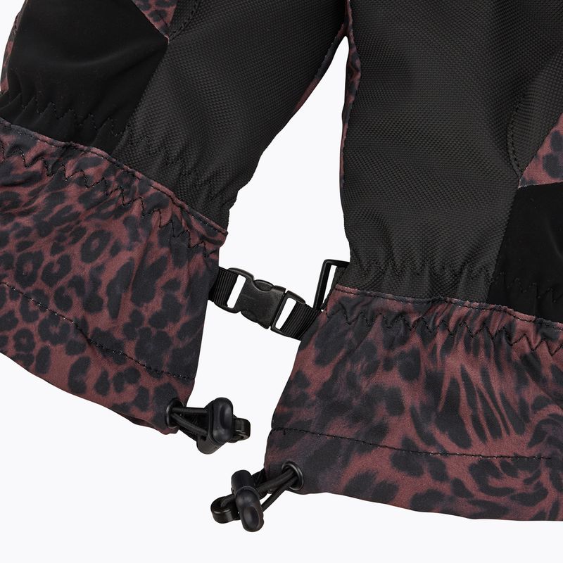 Dámské snowboardové rukavice Volcom V.Snow Over Glove leopard 5