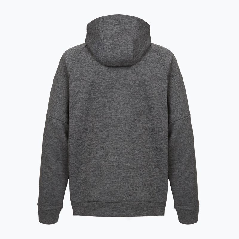 Pánská tréninková mikina Nike Therma Fit Full-Zip charcoal heather/dark smoke grey/black 9