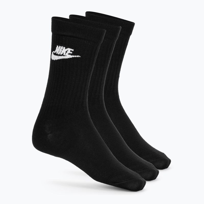 Nike Sportswear Everyday Essential ponožky 3 páry black/white