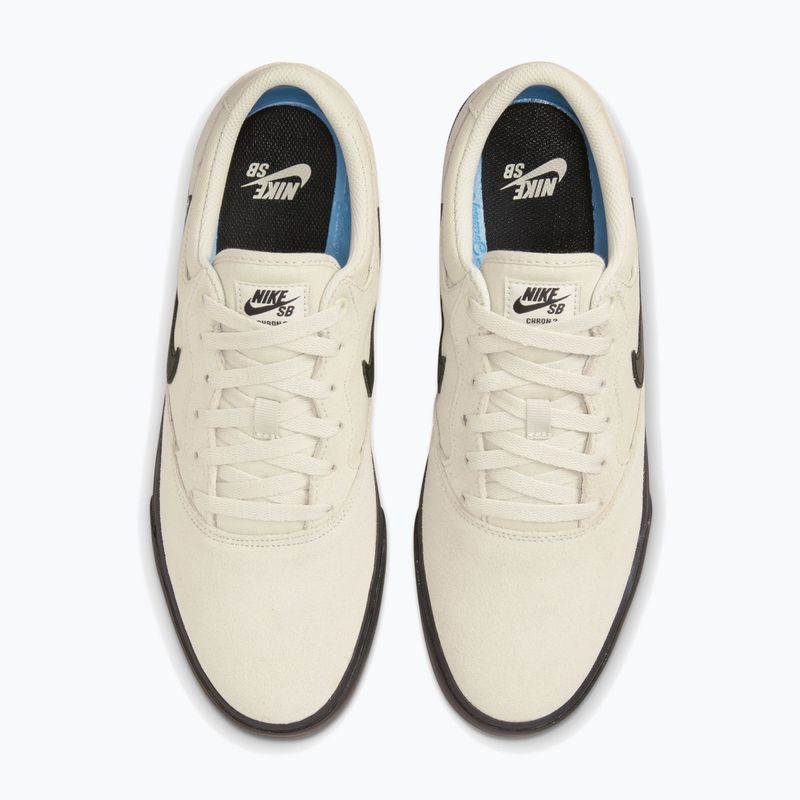 Pánské boty Nike SB Chron 2 Light Bone/Light Bone/Black/Black 4