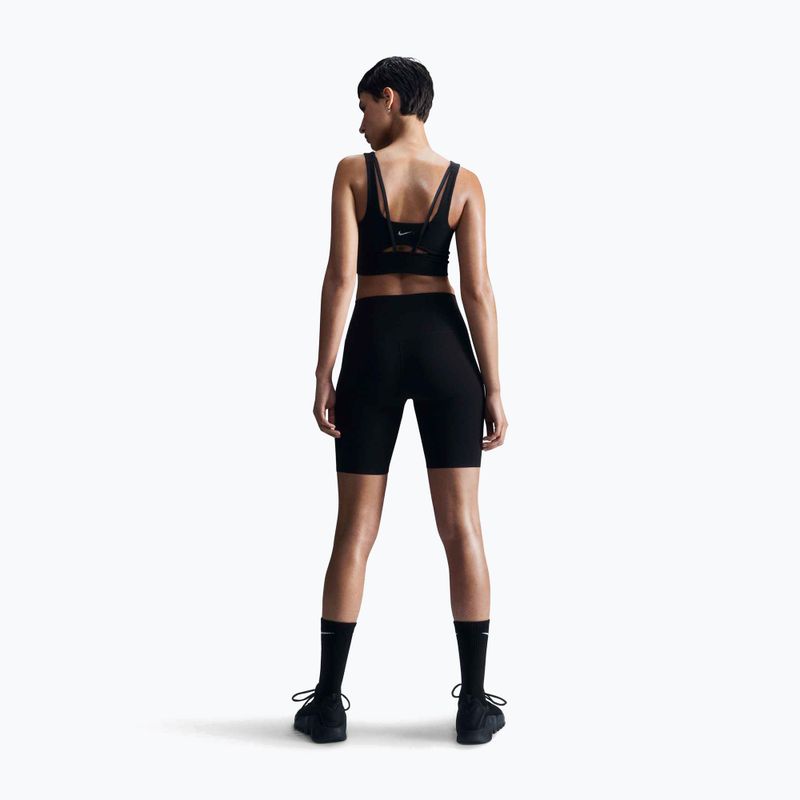 Sportovní podprsenka Nike Zenvy se střední podporou black/sail 3