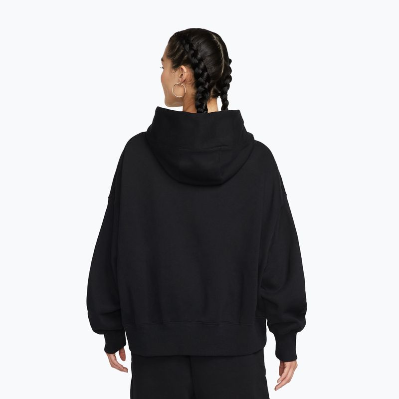 Dámská mikina Nike Sportswear Phoenix Fleece Oversized black/sail 3