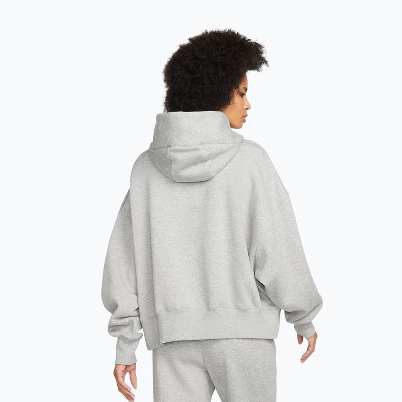 Dámská mikina Nike Sportswear Phoenix Fleece Oversized dark grey heather/sail 3