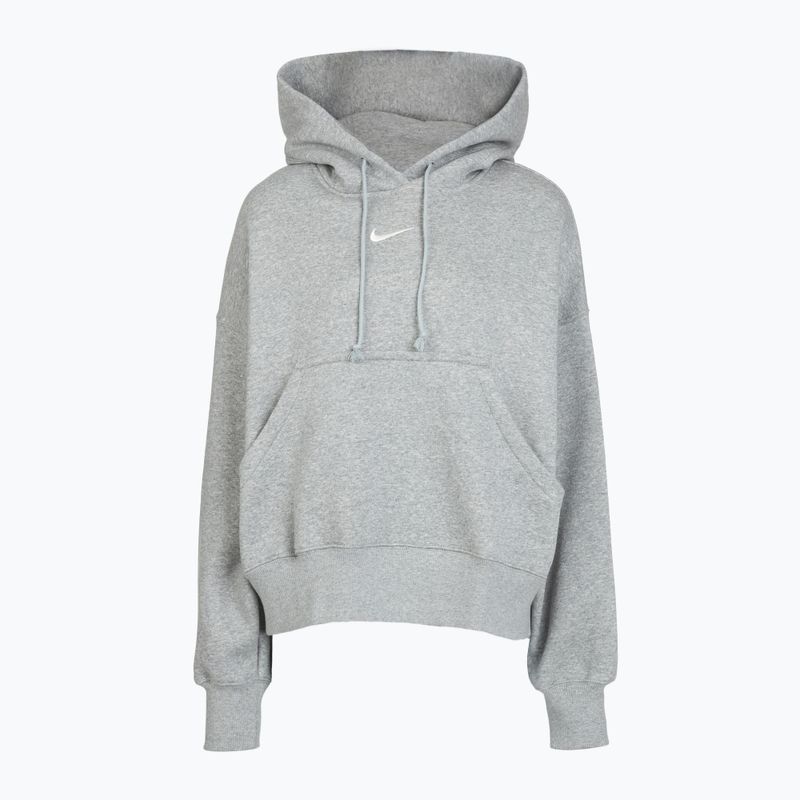 Dámská mikina Nike Sportswear Phoenix Fleece Oversized dark grey heather/sail 9