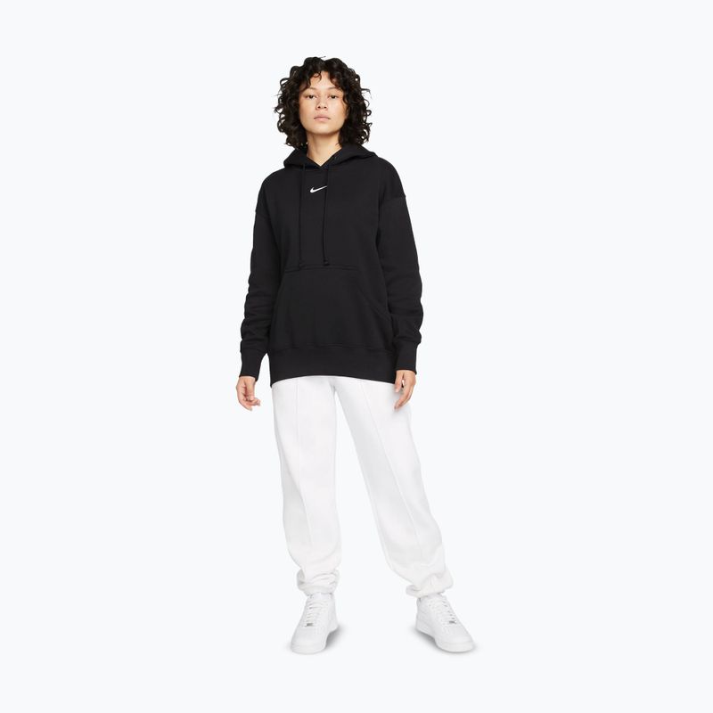 Dámská mikina Nike Sportswear Phoenix Fleece Oversized black/sail 2