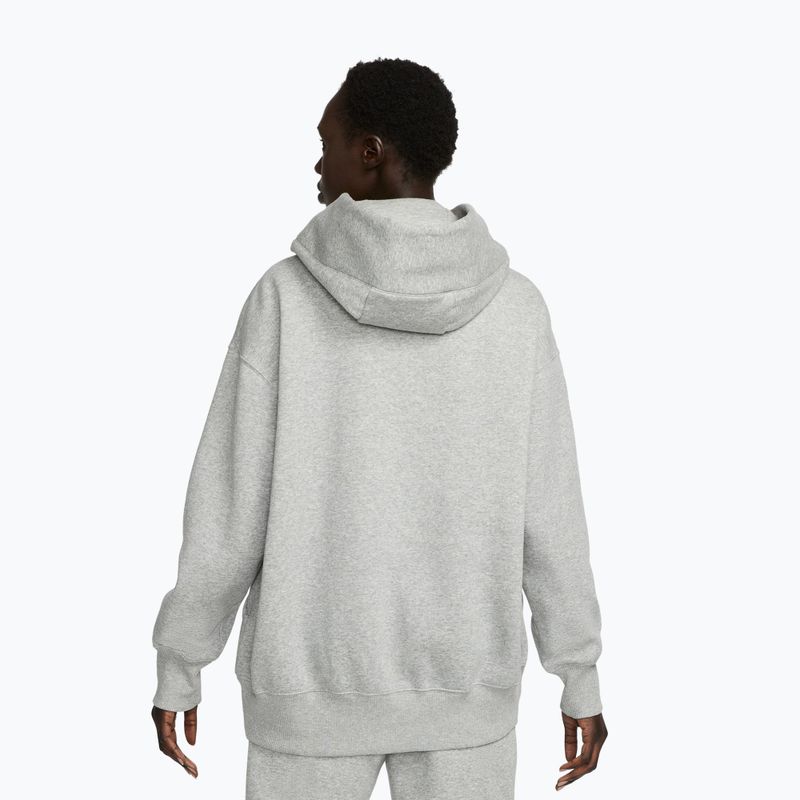Dámská mikina Nike Sportswear Phoenix Fleece Oversized dark grey heather/sail 3