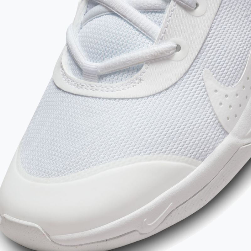Dětské boty Nike Omni Multi-Court white/pure platinum/white 8