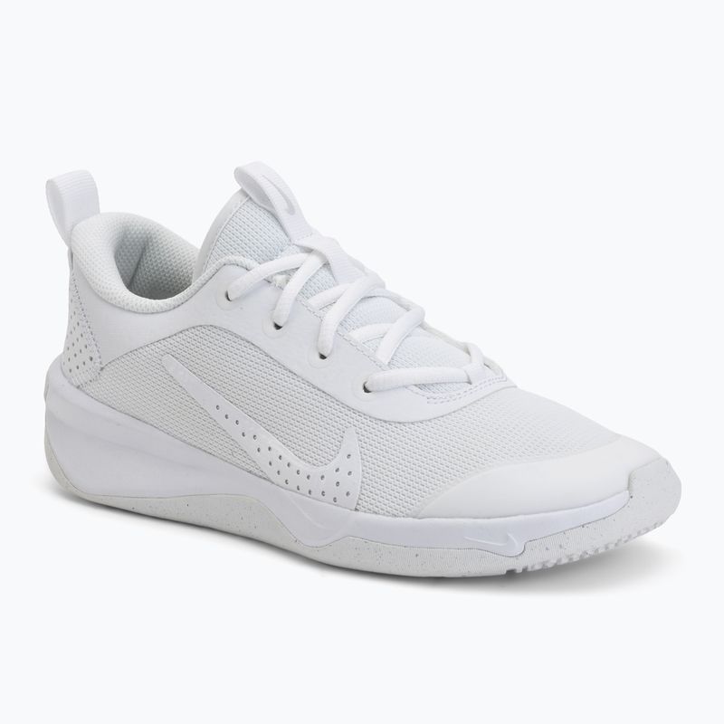Dětské boty Nike Omni Multi-Court white/pure platinum/white