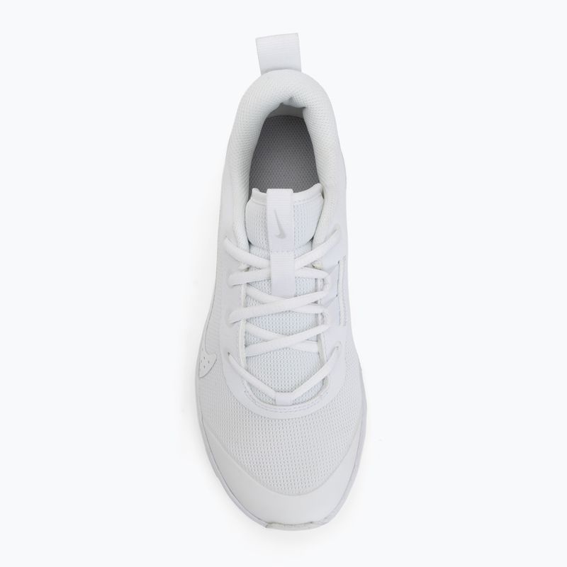 Dětské boty Nike Omni Multi-Court white/pure platinum/white 5