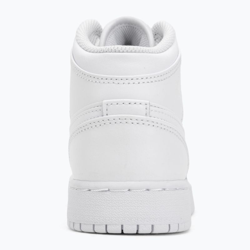 Dětské boty Nike Jordan 1 Mid white/white/white 6