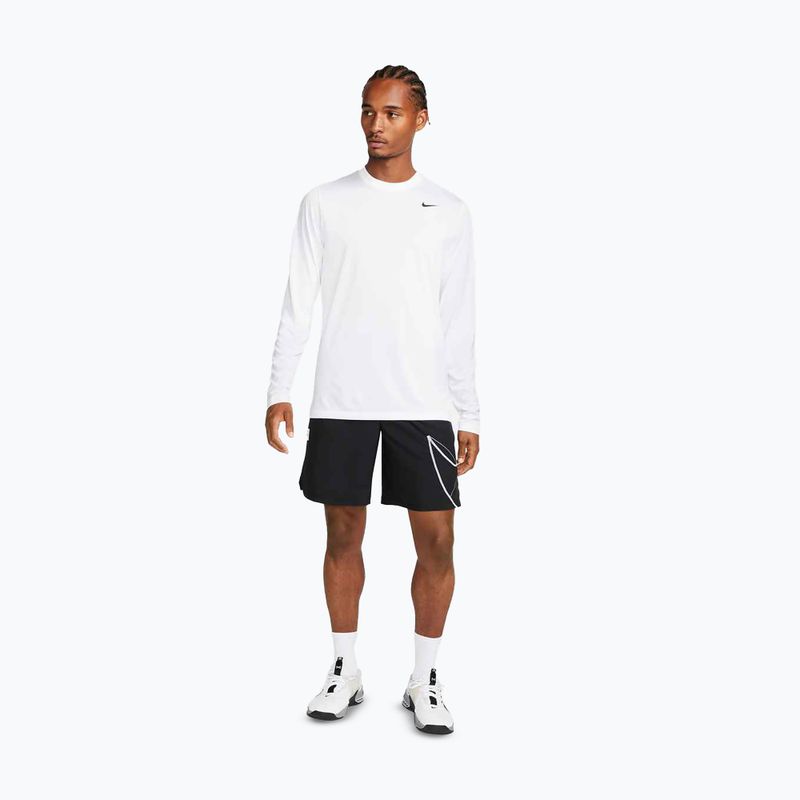Pánské tréninkové tričko Longsleeve Nike Dri-FIT Legend white/black 2