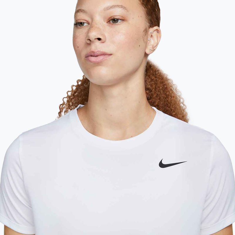 Dámské tréninkové tričko Nike Dri-Fit white/black 4