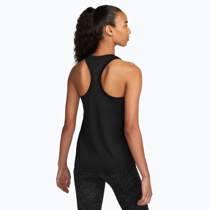 Dámské tréninkový top Nike Dri-Fit Racerback Tank Top černé 3