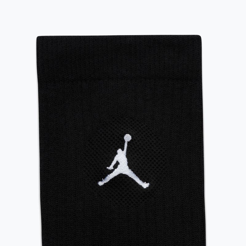 Ponožky Jordan Everyday 3 páry black/white 7