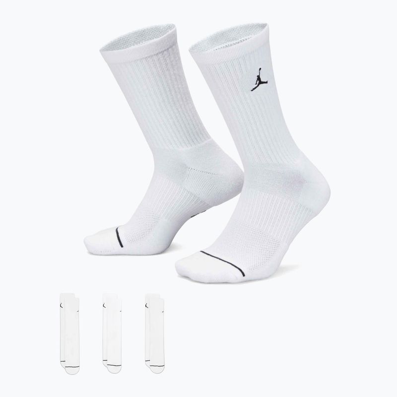 Ponožky Jordan Everyday 3 pairs white/black 3