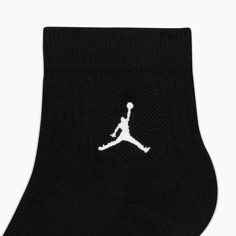 Ponožky Nike Jordan Everyday Ankle 3 páry black/white 4