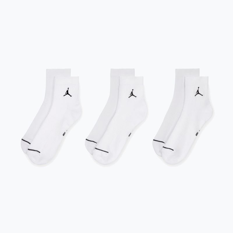 Ponožky Nike Jordan Everyday Ankle 3 páry white/black 7