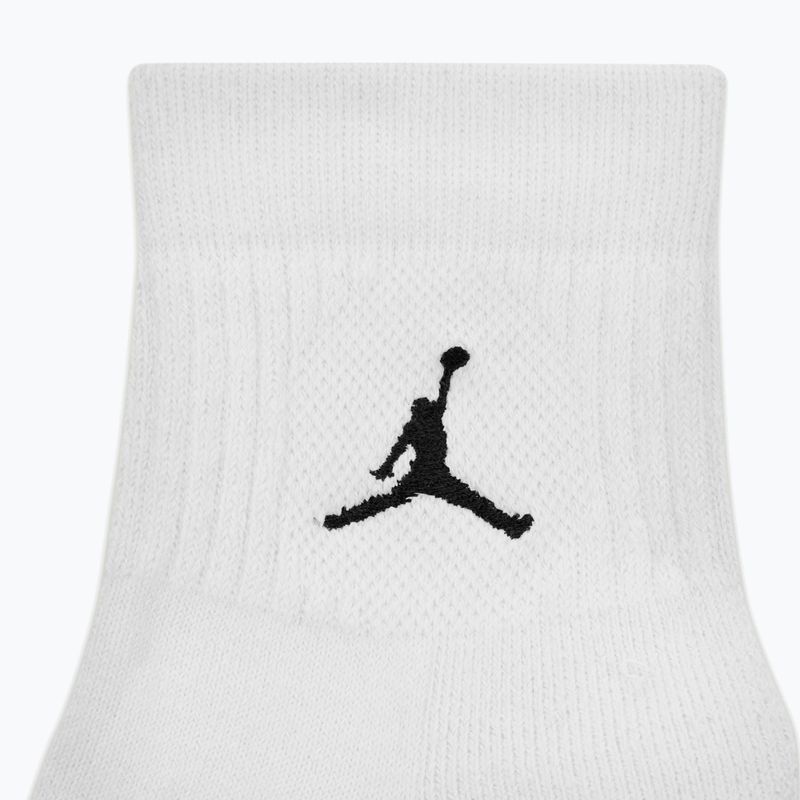 Ponožky Jordan Everyday Ankle 3 pairs white/black 9