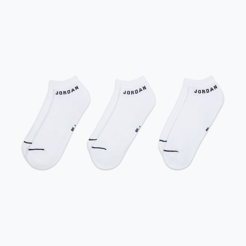 Ponožky Jordan Everyday No-Show 3 pairs white/black 7