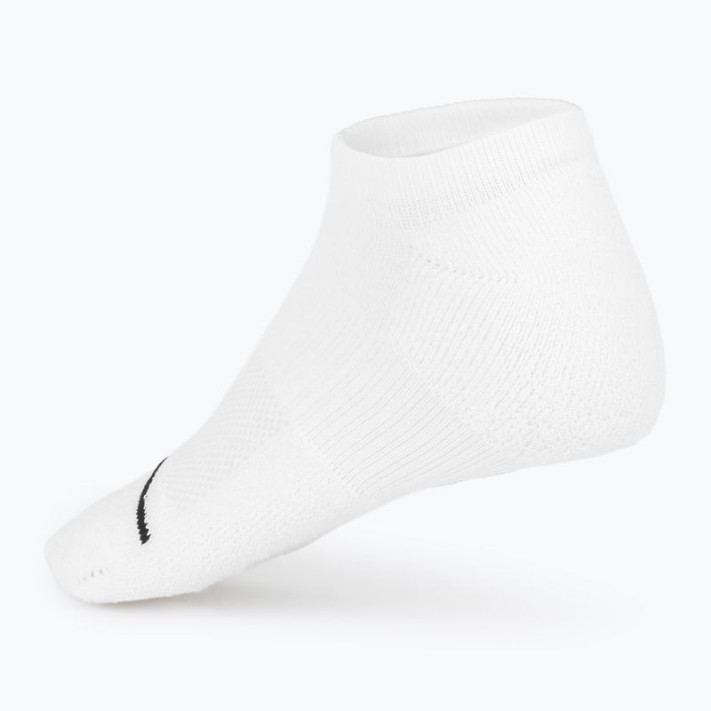 Ponožky Nike Jordan Everyday No-Show 3 páry white/black 2