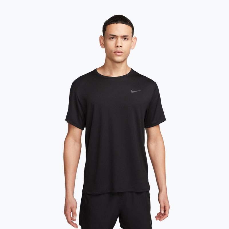 Pánské běžecké tričko Nike Miler Dri-Fit UV černé