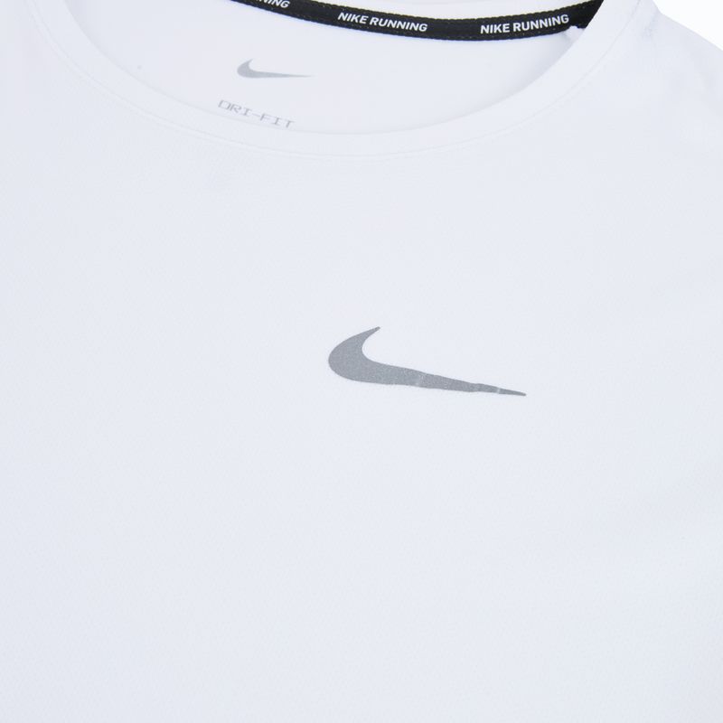 Pánské běžecké tričko Nike Miler Dri-Fit UV white 3