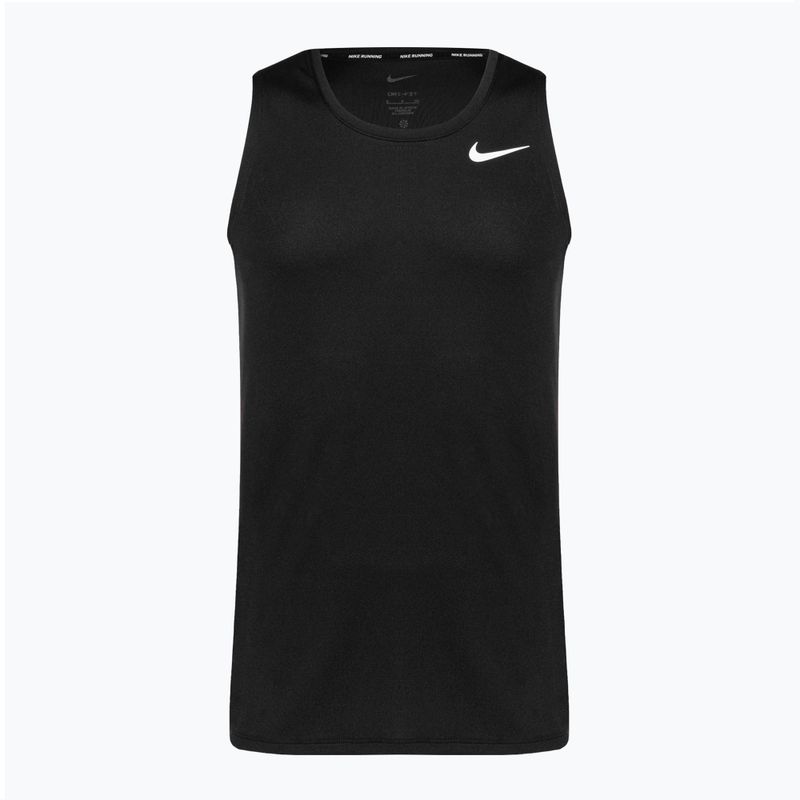 Pánské běžecké tílko Nike Dri-Fit Miler černé