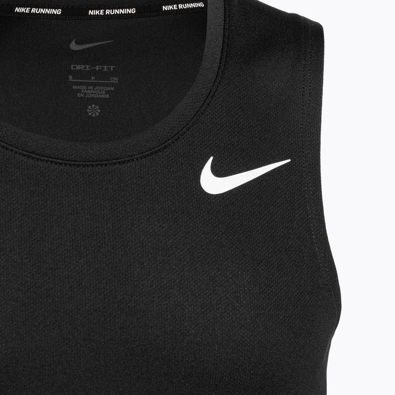 Pánské běžecké tílko Nike Dri-Fit Miler černé 3