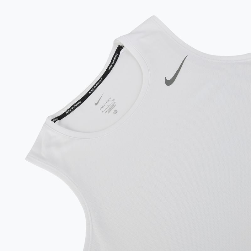 Pánské běžecké tričko Nike Dri-Fit Miler white 9