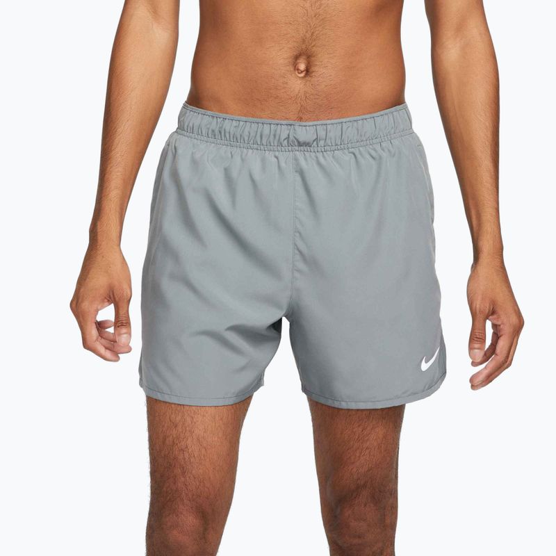 Pánské šortky Nike Dri-Fit Challenger 7" Brief-Lined smoke grey/smoke grey/black 3