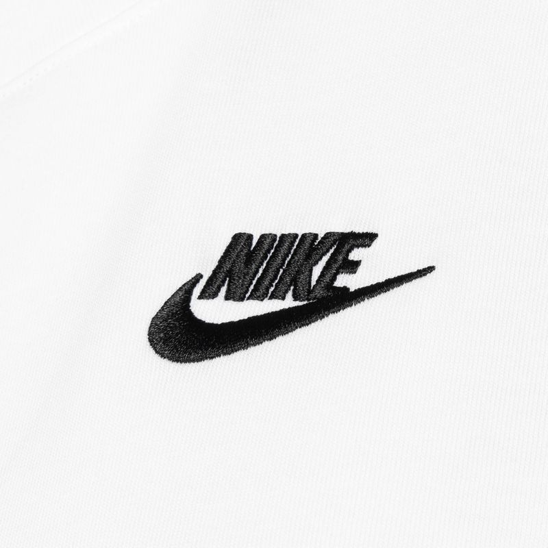 Dámské tričko Nike Sportswear Club Essentials bílá/černá 3