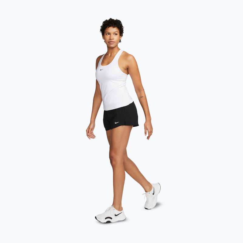 Dámské tričko Nike Swoosh Medium Support Bra white/stone mauve/black 2