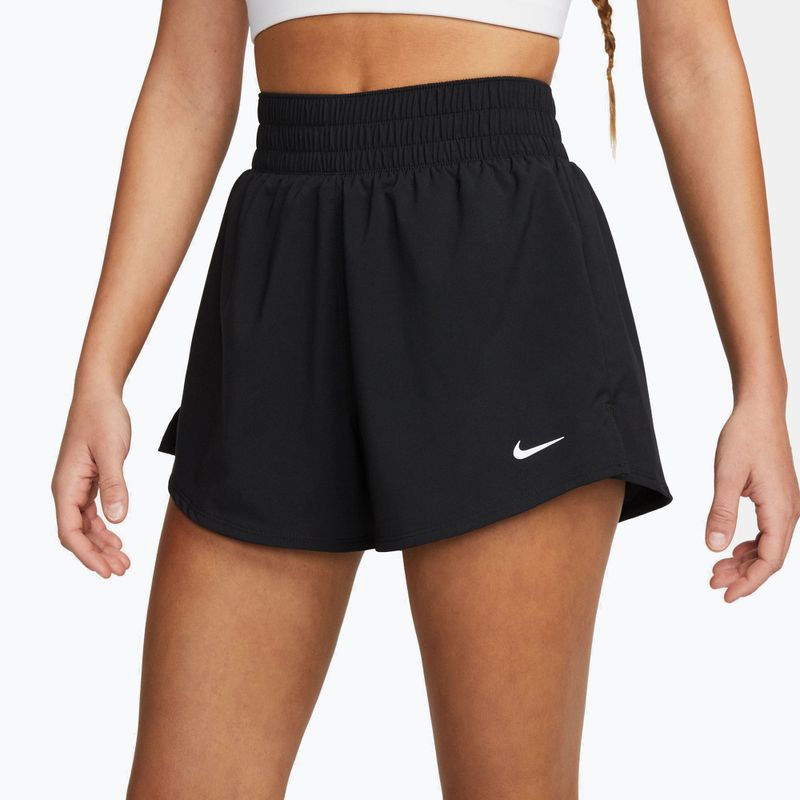 Dámské šortky Nike One Dri-Fit High-Waisted 3" 2In1 černé 3