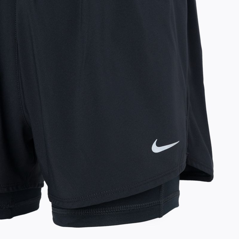 Dámské šortky Nike One Dri-Fit High-Waisted 3" 2In1 černé 3