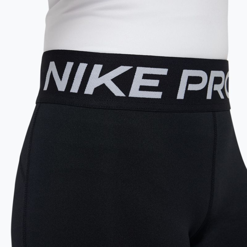 Dětské šortky Nike Pro Dri-Fit 5" carbon black/white 5